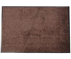 William Armes Dandy Washamat Tapis antidÃ©rapant Marron foncÃ© 150 cm x 90 cm