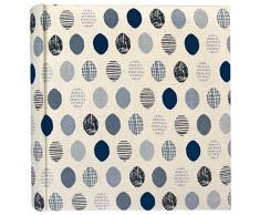 Zep S.r.l RV46200 Ravello Album Photo à 200 Pochettes Blanc/Bleu 11 x 16 cm