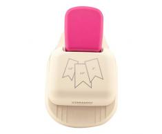 Vaessen Creative Perforatrice de Papier, Perforatrice Bannière Trois Tailles, Pour Projets DIY, Scrapbooking, Création de cartes et plus