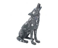 Nemesis Now Lupus Figurine en rÃ©sine Gris 29 cm Taille Unique