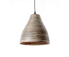 Lussiol Lighting 250728 Suspension, Bambou, Naturel, Moyenne