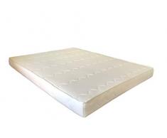 Best Sleep, Matelas Base Plus, Mousse mÃ©moire de forme, Blanc, 140 x 190 cm, Epaisseur 14 cm