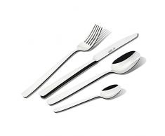 Paul Wirths - COMO 8000, W18000512 - Ménagère 24 pièces - Acier Inoxydable 18/10 Poli - 6 Personnes, Acier Inoxydable 18/10, argenté, 30-teilig