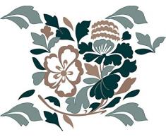 Indigos 4051719908978 Sticker Mural, Bunt, 80 x 60Â cm