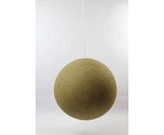 Cotton Ball Lights Lampe suspension 31Â cm, coton, beige