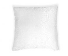 Soleil docre Coussin 40x40 cm SATURNE Blanc, Polycoton, 40 x 40 cm