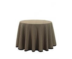 Martina Home Ribera Nappe pour Table Camilla Redonda de 80 Beige