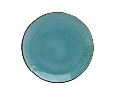 Creatable 22040 Nature Collection Water Lot de 6 assiettes plates en grÃ¨s 27 cm