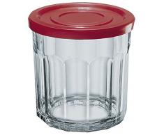 Le Comptoir de la Conserve 5005 6 Pots Ã Confiture, Verre, Transparent, 13 x 7,5 cm