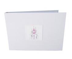 White Cotton Cards ChÃ¢teau de Princesse Fairy Tale Album Photo Tiny Valeur, Blanc