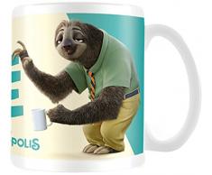 Disney MG23918 Zootropolis (Chill Dude) Mug, CÃ©ramique, Multicolore, 11oz/315ml