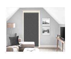 Soleil docre Kiel Voilage, Voile, Brise bise, Polyester, Gris, 70 x 200 cm