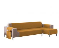 Martina Home Betta - Couvre-Chaise Longue Bras Droit Chaise Longue 240 CM Doré