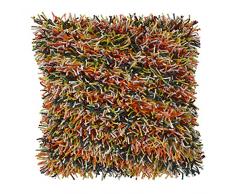 Dutch Decor Coussin Histar 45x45 cm Moutarde - Coussins DÃ©co - Oreiller DÃ©coratif - DÃ©houssable - ZippÃ©