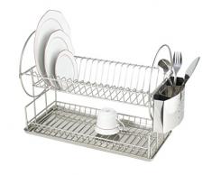 Wenko 2329100 Exclusiv Duo Ãgouttoir pour Vaisselle