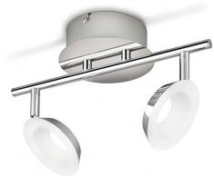 Philips myLiving mackinaw intÃ©rieur rAIL Lighting Spot 5Â W ChromeÂ âÂ Spot de lumiÃ¨re (Chrome, intÃ©rieur, rail Lighting Spot, iP20, mÃ©tal, chambre, cuisine, salon)