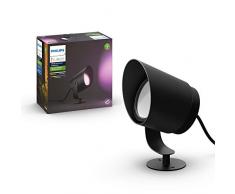 Philips Lighting 915005842601 Philips Hue White and Color ambiance LILY, Spot XL 1x15W noir, Aluminium