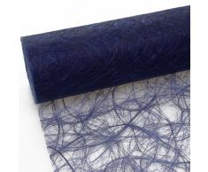 HKT Home Deco Sizoweb Chemin de table Bleu foncé 30 cm Rouleau 25 Mètres â 64 035 de r 300