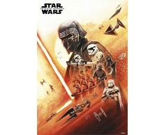 Erik GPE5380 Poster Star Wars Ãpisode IX, Le Premier Ordre, 91 x 61 cm
