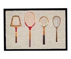 Achoka Hobby 11 Paillasson Polyester Imprimé 60 x 40 x 1 cm