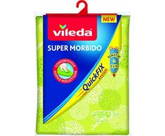 Vileda 142471 Housse de planche à repasser en coton molletonnée Mesure universelle 110-130 x 30-45 cm - Coloris aléatoire