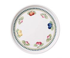 Villeroy & Boch French Garden Plat de service, 30 cm, Porcelaine Premium, Blanc/Multicolore