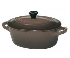 Le Creuset Les cÃ©ramiques mini cocotte- ovale terre naturelle 14cm 91005014222100