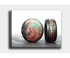 Bonamaison Peinture sur toile, multicolore, 30 x 40 cm - Conçu et fabriqué en Turquie