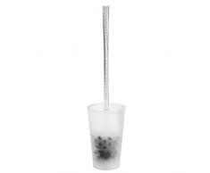 Koziol 5048535 Brosse WC, Plastique, Transparent, 10,4 x 10,4 x 46 cm