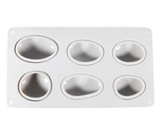 Rayher Moule en silicone Pierres, Blanc, petit