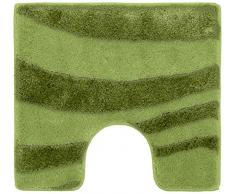Kleine Wolke 4070633130 Riga Tapis de bain WC Polyacrylique Vert Menthe 55 x 50 x 2 cm