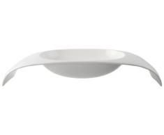 VilleroyÂ &Â Boch - Traverse Ã Fruits Urban Nature, Bol Ã Fruits Moderne en Porcelaine Premium en Blanc, Compatible Lave-Vaisselle, 57,5Â XÂ 26,5Â cm
