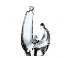 Cristal de SÃ¨vres Figurine en Verre de la Sainte Famille 21,5Â x 17,5Â x 9Â cm