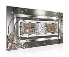 Tableau decoration murale Abstrait - XXL Impression sur Toile Salon Appartment 1 Parties - prÃªt Ã accrocher - 108012a