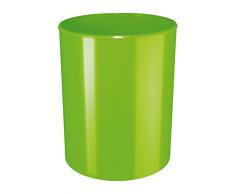 HAN 18132-90, corbeille à papier design i-Line, moderne au look stylé élégant de haute brillance. Qualité premium, 13 litres, New Colour vert