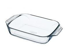 Pyrex - Irresistible - Plat à Four Rectangulaire en Verre 39x25 cm