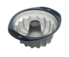 MASTRAD - Moule Kouglof - 100% Silicone Premium - Anti-Adhésif - Maintien Parfait - Gris Fumé