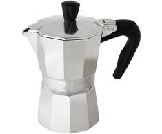 Bialetti 5098 Machine à Expresso pour 2 Tasses, Aluminium, Argent, 30 x 20 x 15 cm
