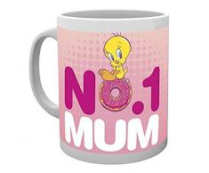 GB Eye, Looney Tunes, Mothers Day Number One Mum, Tasse,