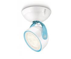 Philips DYNA spot LED orientable luminaire dintérieur Bleu Matières synthétiques