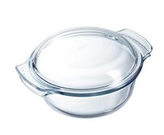 Pyrex - Classic - Cocotte Ronde en Verre 4,9L