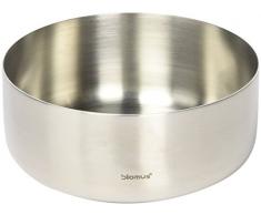 blomus 63634 Basic - Moyenne coupelle pour collation, Mate, Acier Inoxydable, Gris, 10 x 10 x 4 cm
