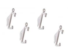 Bulk Hardware bh03994 Rideau Planeur pour tissu extra Lit Lux