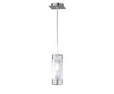 Wofi 645801640000 Max Suspension Verre 1 L 60 W E14 Nickel Mat