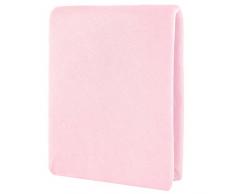CelinaTex Aqua Drap-Housse, lit sommier tapissier, Lits à Eau, Coton, élasthanne 180x200-200x220 cm Rose