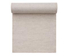 Serviette de table en lin 11x11cm - IdÃ©ale pour fÃªte, cocktail, apÃ©ritif, dessous de verre - Rouleau de 50 serviettes - Natural