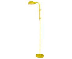 Naeve Leuchten 2043915 Lampe sur pied avec 1 x ampoule E27 non incluse Jaune