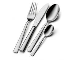 WMF 1166006003 Set de 24 Couverts de Service, Acier Inoxydable, Argent, 37 x 32 x 5,5 cm