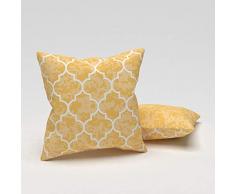 Eren Home Housse de Coussin (sans Coussin), Multicolore, 43 x 43 cm