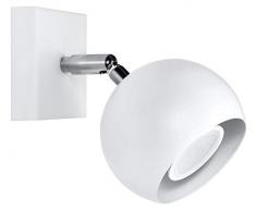 Festux Lighting Applique Murale Acier Blanc 10 x 15 x 8